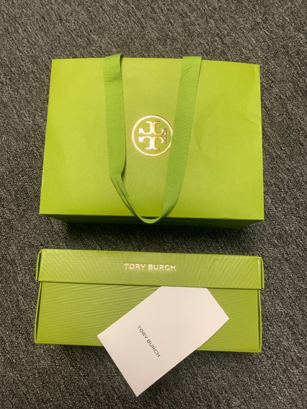 TORY BURCH - Empty Bag and Slippers Box